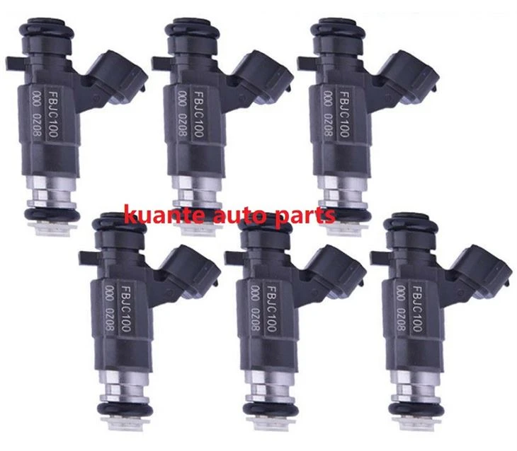 6/balenie OEM FBJC100 000 0x23 vstrekovačov paliva Bosch pre 2000|2001 NISSAN MAXIMA 3,0L 16600-5L700