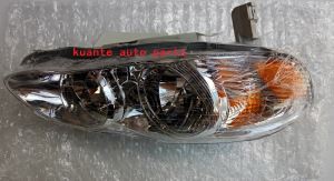 Toyota Corolla 2003-2006 Chrome Clear Clear Head Lamp Light Factory Style