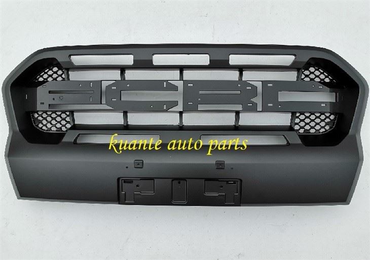Car Spare Parts Good Quality ABS Black Paint Front Grille For Ford Ranger T8