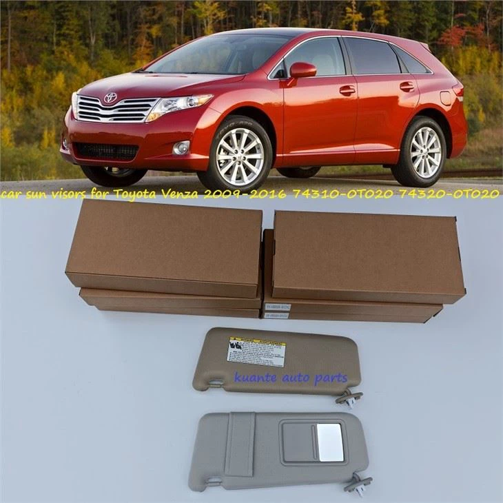sun visor for Toyota Venza 2009