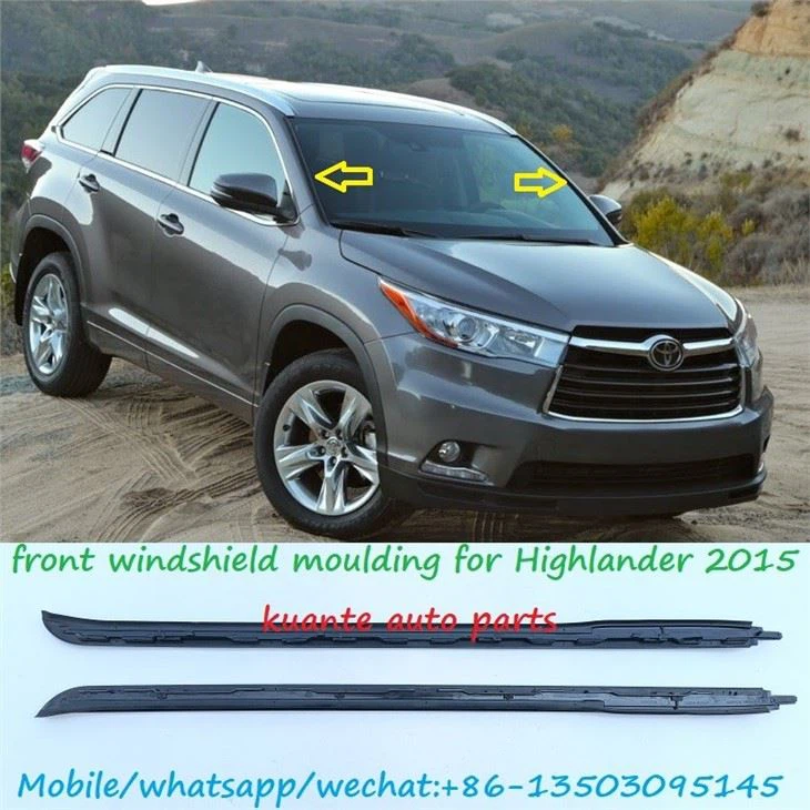 Highlander 2015 windshield moulding assy